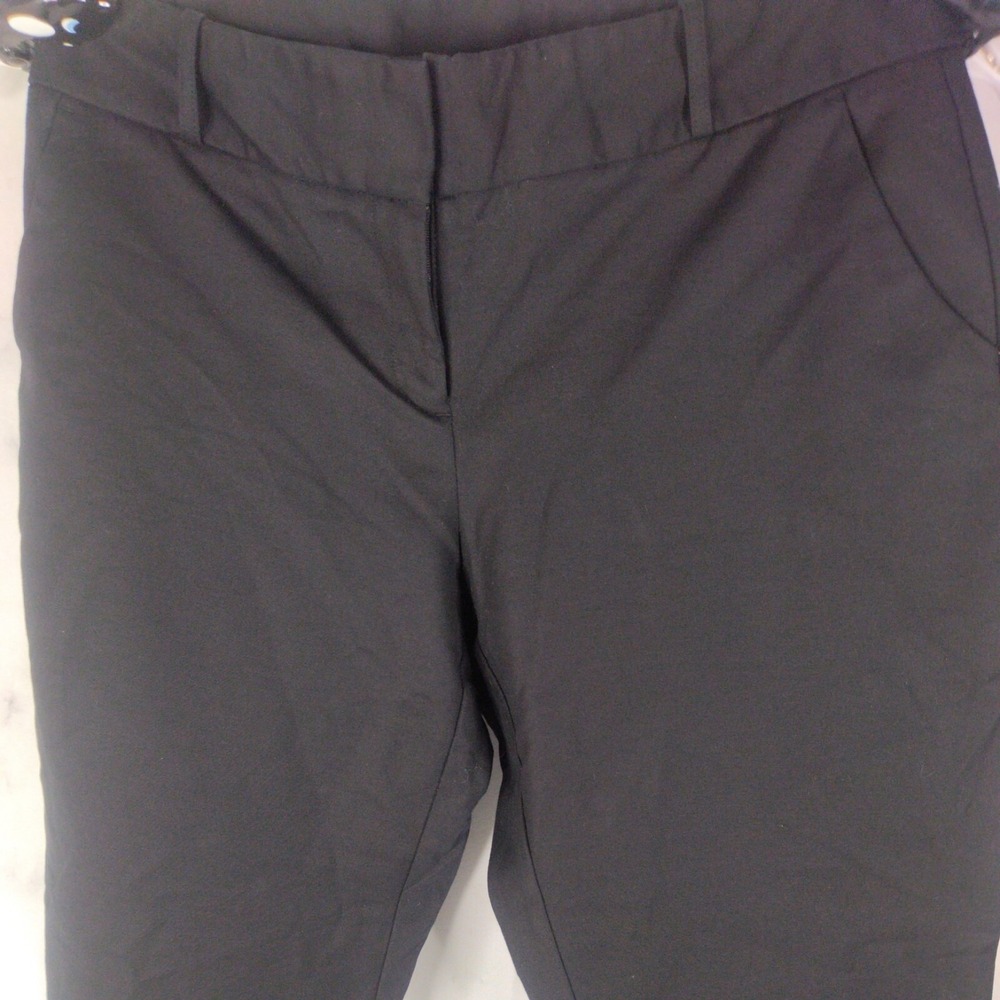 Worthington Curvy Fit Black Dress Pants Womens 10L Trousers Office Wear Long - Picture 2 of 6